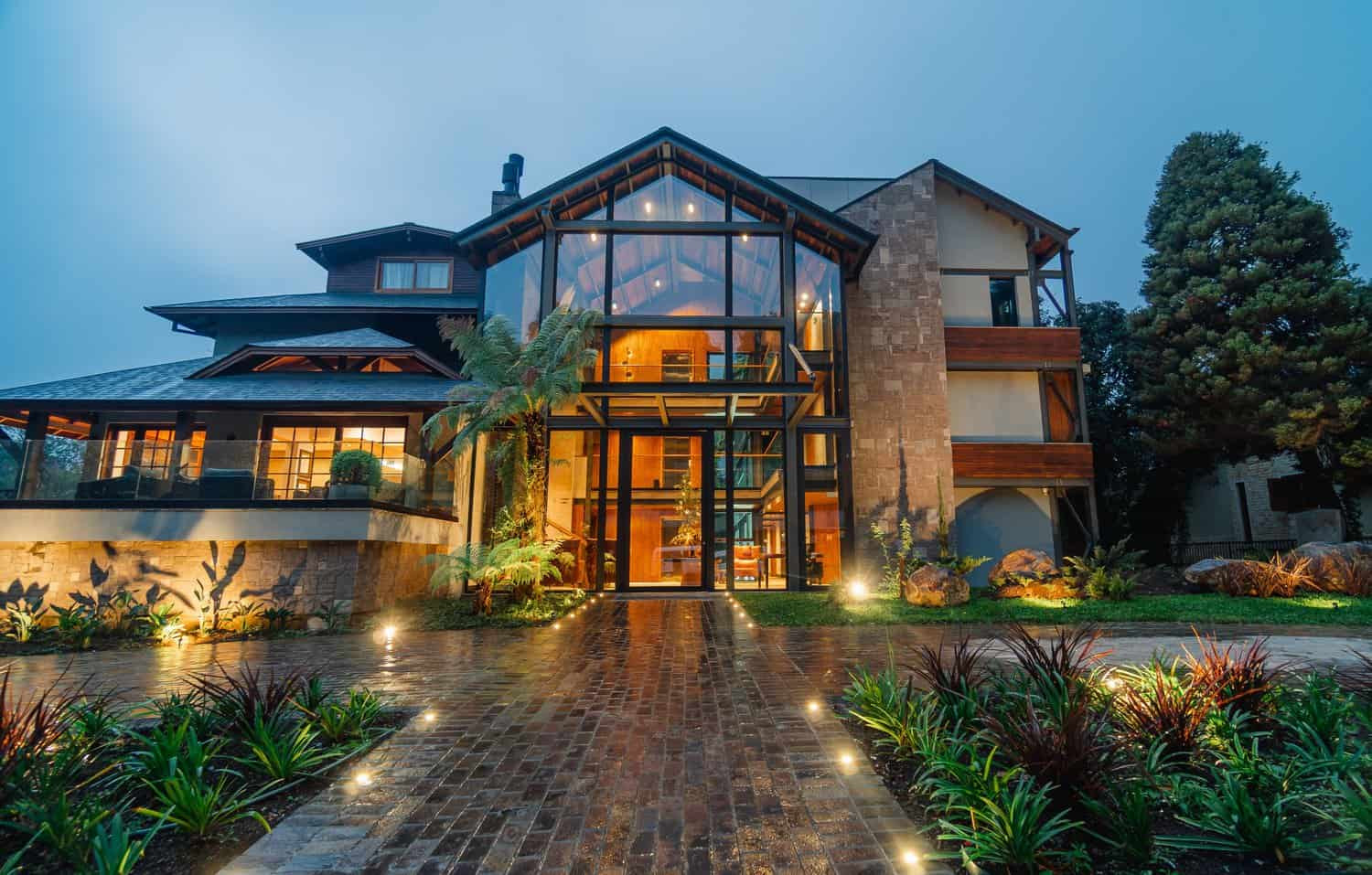 Fachada del edificio del hotel boutique en Gramado 249 Design Hotel 